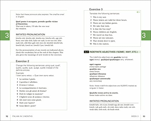 Italian in 3 Months with Free Audio App: Your Essential Guide to Understanding and Speaking Italian - Retail Maharaj