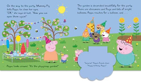Peppa Pig: Peppa's Surprise Party: A Lift-the-Flap Book - Retail Maharaj
