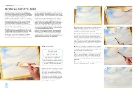 The Easy Guide to Painting Skies in Watercolour - Retail Maharaj