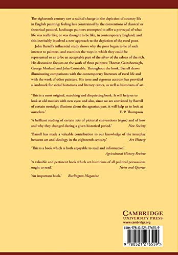 The Dark Side of the Landscape: The Rural Poor in English Painting 1730–1840 (Cambridge Paperback Library) - Retail Maharaj