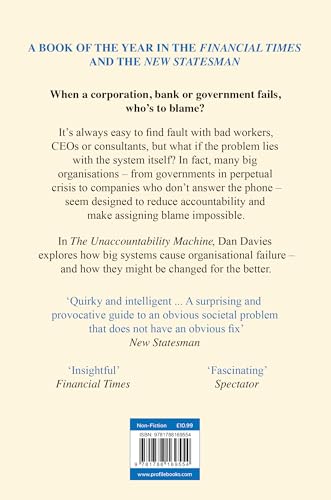 The Unaccountability Machine: Why Big Systems Make Terrible Decisions - Retail Maharaj