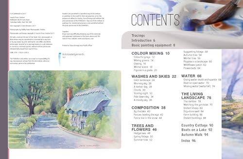 Ready to Paint in 30 Minutes: Landscapes in Watercolour: Landscapes in Watercolour, Tracings Included: 33 Step-by-Step Projects - Retail Maharaj