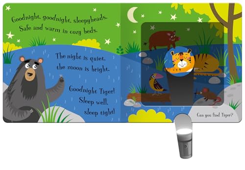 Goodnight Tiger (Magic Flashlight Books) - Retail Maharaj