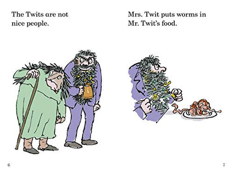 Ladybird Readers Level 1 - Roald Dahl - The Twits (ELT Graded Reader) - Retail Maharaj