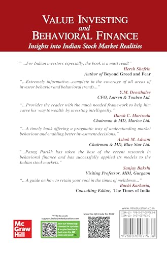 Value Investing and Behavioral Finance: Insights into stock market realities - Retail Maharaj