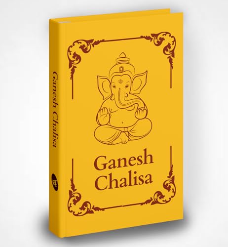 Ganesh Chalisa: Premium Hardback pocket book (English and Hindi) | Ganesh ji ki Aarti, Ganesh Chalisa, Ganesh Stotra | Auspicious gift | Divine daily chanting - Retail Maharaj