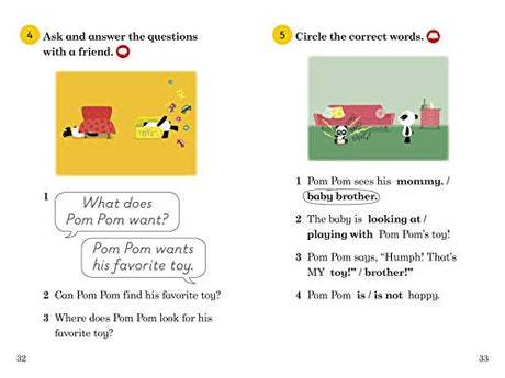 Pom Pom is Grumpy - Ladybird Readers Level 1 - Retail Maharaj
