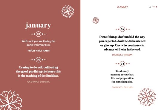365 Days of Buddha Wisdom: Quotes from Buddhist Thinkers to Bring You Daily Inspiration - Retail Maharaj