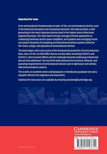 Introduction to Semiconductor Devices: For Computing and Telecommunications Applications - Retail Maharaj