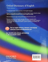 Oxford Dictionary of English | 3rd Edition | Hardbound - Retail Maharaj