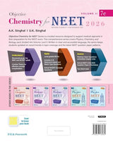 Pearson Objective Chemistry for NEET Volume II – 2026 | As Per NCERT & NMC Syllabi | 5500+ MCQs to Strengthen Exam Practice | Chapter wise PYQ & NEET ... as Per NEET Exam Pattern | - 7th Edition - Retail Maharaj