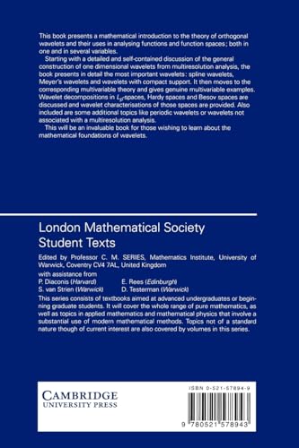 A Mathematical Introduction to Wavelets - Retail Maharaj