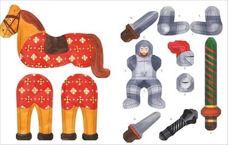 The Met Knights Discover, Press Out & Play - Retail Maharaj