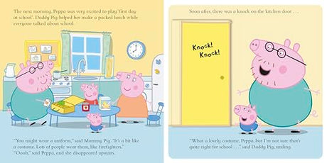 Peppa Pig: Peppa’s First Day at School: A Lift-the-Flap Picture Book - Retail Maharaj