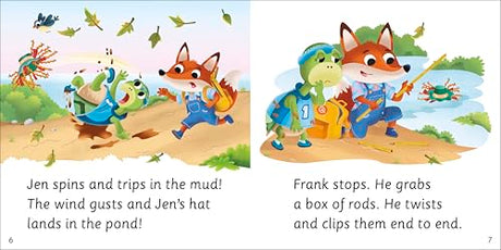 DK Super Phonics My First Decodable Stories Fix-It Foxes - Retail Maharaj