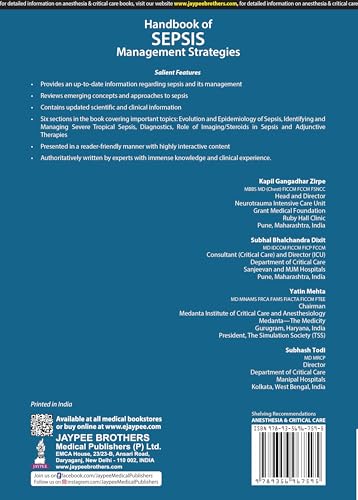 HANDBOOK OF SEPSIS MANAGEMENT STRATEGIES - Retail Maharaj