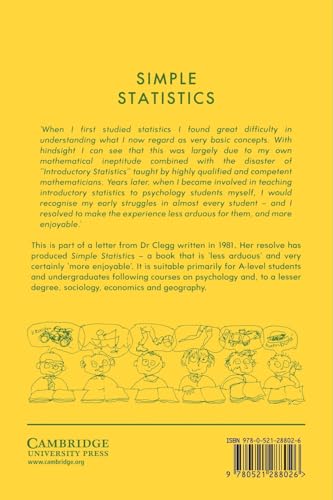 Simple Statistics: A Course Book for the Social Sciences - Retail Maharaj