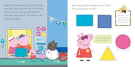Learn with Peppa: Peppa's Shape Hunt - Retail Maharaj