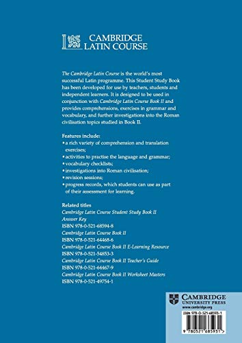 Cambridge Latin Course 2 Student Study Book - Retail Maharaj