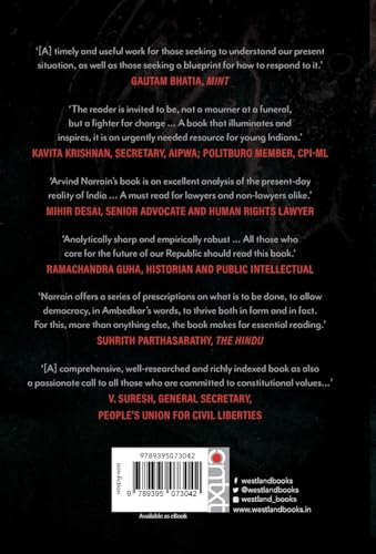 INDIAS UNDECLARED EMERGENCY: CONSTITUTIONALISM AND THE POLITICS OF RESISTANCE - Retail Maharaj
