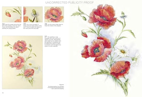 Watercolour Flowers - Retail Maharaj