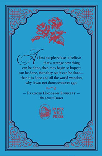 The Secret Garden, Frances Hodgson Burnett Classic Children's Novel, (Mary Lennox, Curiosity, Exploration), Ribbon Page Marker, Perfect for Gifting - Retail Maharaj