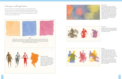 Watercolour Figures: From Basic Shapes to Amazing Paintings in Super-easy Steps (Paint 50) - Retail Maharaj