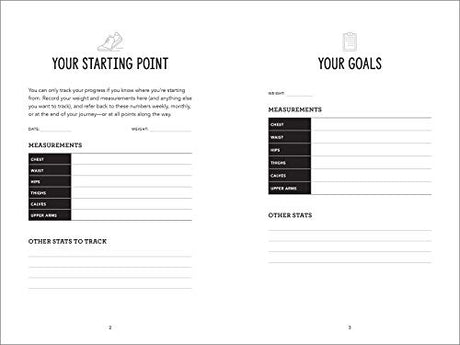 Training for a Healthy Life: A Daily Food and Fitness Journal - Retail Maharaj