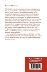 Critique of Hegel's 'Philosophy Of Right' (Cambridge Studies in the History and Theory of Politics) - Retail Maharaj