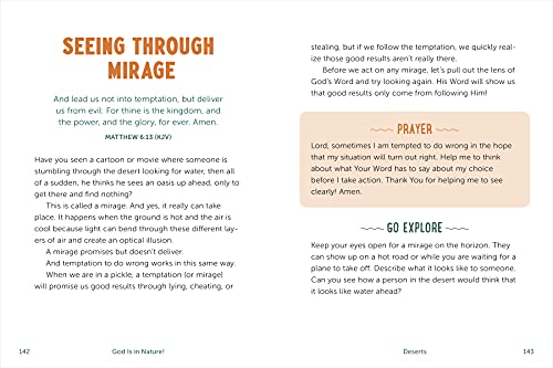 God Is in Nature!: A Kids Devotional About His Awesome Creations - Retail Maharaj