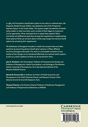 The Globalization of Managerial Innovation in Health Care - Retail Maharaj