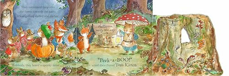 Peter Rabbit: Peter's Halloween Peek-a-BOO!: A lift-the-flap book (Peter Rabbit’s Peekaboo) - Retail Maharaj