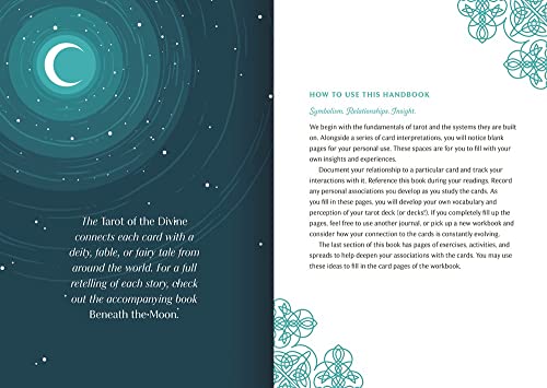 Tarot of the Divine Handbook: A Guide to Understanding Tarot Symbolism - Retail Maharaj