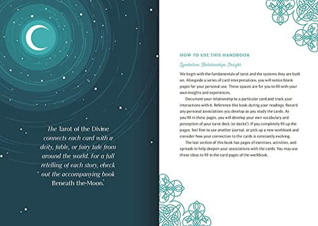 Tarot of the Divine Handbook: A Guide to Understanding Tarot Symbolism - Retail Maharaj