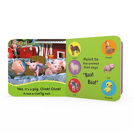 Official Cocomelon: Old Macdonald’S Farm: A Peep-Through Boo - Retail Maharaj