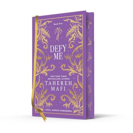 Defy Me: A beautiful hardback exclusive collector’s edition of the fifth dystopian fantasy romance book in the TikTok sensation Shatter Me series (Shatter Me Collectors Editions) - Retail Maharaj