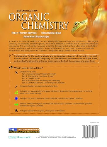 ORGANIC CHEMISTRY, 7TH EDN - Retail Maharaj