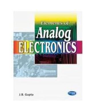Elements of Analog Electronics - Retail Maharaj