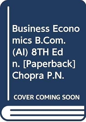 Business Economics B.Com Allahabad Uni.