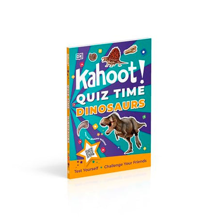 Kahoot! Quiz Time Dinosaurs: 250 Trivia Questions (with QR Codes Inside for 150 Interactive Bonus Questions) – Educational Kids Quiz Book - Retail Maharaj