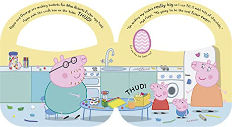 Peppa Pig: Peppa's Easter Basket Shaped Board Book - Retail Maharaj