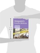 (OLD)SIMPSON'S FORENSIC MEDICINE(INDIAN EDITION) - Retail Maharaj