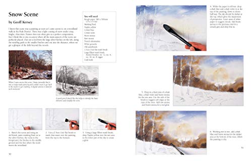 Watercolour Landscapes Step-By-Step - Retail Maharaj