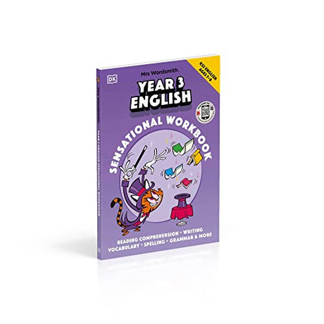 Mrs Wordsmith Year 3 English Sensational Workbook, Ages 7–8 (Key Stage 2): + 3 Months of Word Tag Video Game - Retail Maharaj