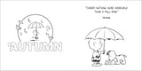 Official Peanuts: Colour with Snoopy: ALL NEW, celebrating 75 years of Peanuts, a collection of classic colourings for fans of the film, comics and tv shows - Retail Maharaj