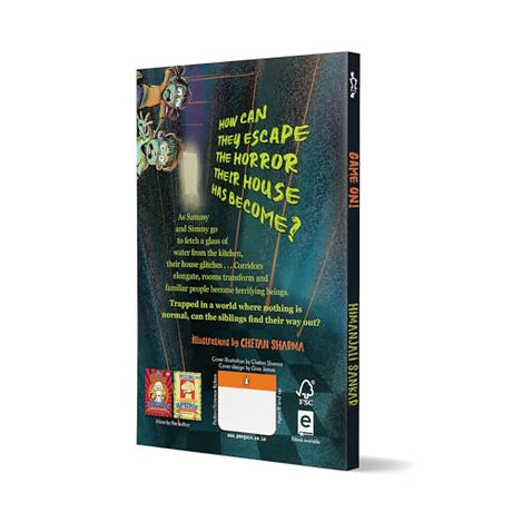 Game On!: A Sci-Fi Horror Adventure About Two Siblings Trapped In An Immersive Video Game | Ages 8+ - Retail Maharaj