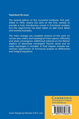 Elements of Functional Analysis - Retail Maharaj