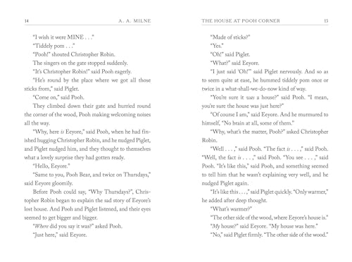 The House at Pooh Corner (Winnie-The-Pooh Collection) - Retail Maharaj