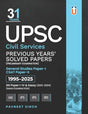 31 Years UPSC Civil Services Solved Papers (1995–2025) | Previous Years’ Question Papers with Solutions | Prelims GS Paper-I, CSAT Paper-II & Mains GS I-IV + Essay | IAS IPS IFS IRS Exam Book by Pavneet Singh - Retail Maharaj
