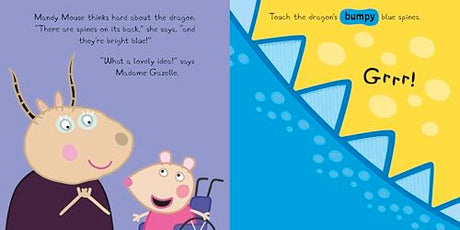 Peppa Pig: Peppa and the Dragon: A Touch-and-Feel Playbook - Retail Maharaj